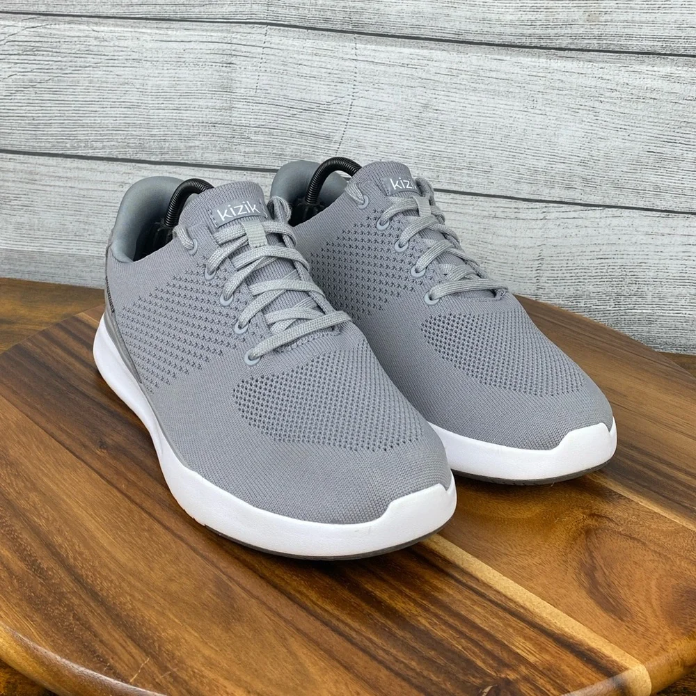 Kizik Women’s Lima Grey Hands Free Comfort Shoes Sneaker Size 10 Extra Wide